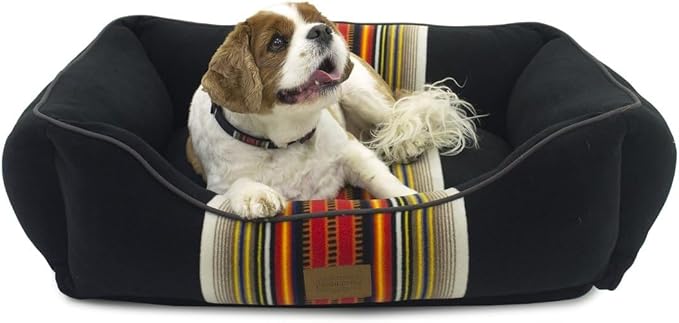 Pendleton Pet National Park Kuddler Dog Bed (Yellowstone, 30" w x 24" d x 9”h)