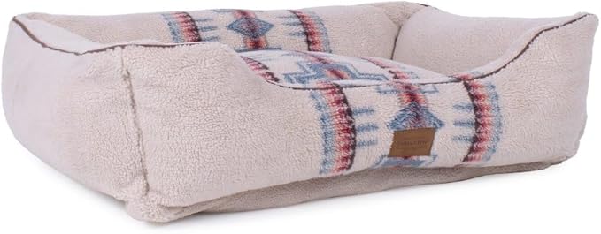 Pendleton Berber Kuddler Dog Bed - Serape Rosewood, XL