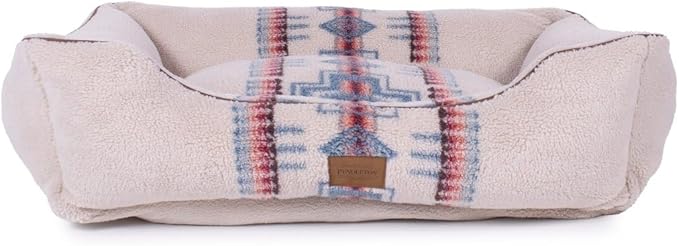 Pendleton Berber Kuddler Dog Bed - Wyeth Trail Wheat, XL