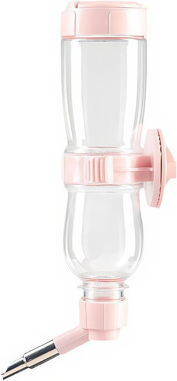 17oz/500ml No Drip Water Bottle for Small Animals – Perfect for Guinea Pigs, Rabbits, Chinchillas & Rodents – Easy Refill from Top, Also Suitable for Birds