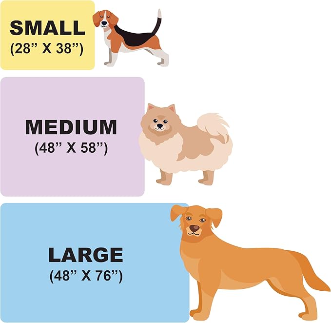 PawProof Fuzzy Pet Throw Blanket - Waterproof Blanket for Dogs & Cats - Faux Fur & Ultra-Soft Microsuede - Beige S Size (28"x38")