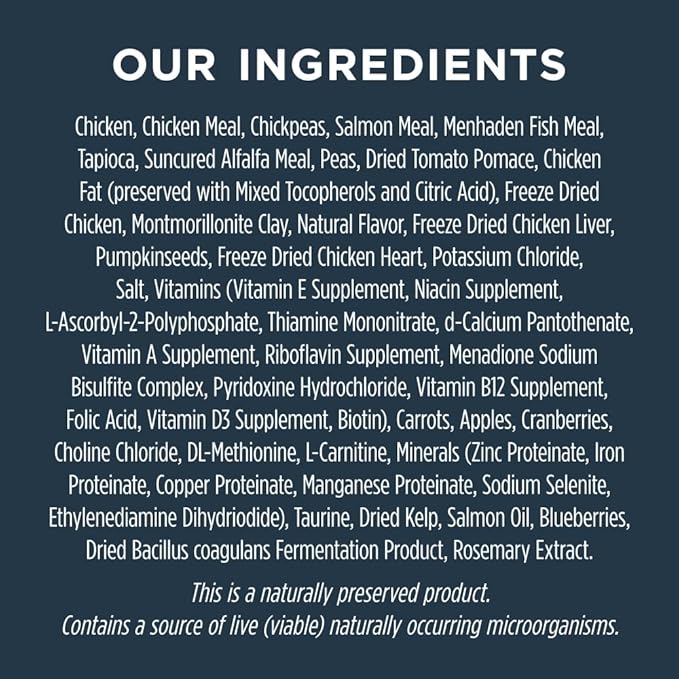 Instinct Raw Boost Healthy Weight, Natural Dry Cat Food with Freeze Dried Pieces, Grain Free Recipe - Real Chicken, 10 lb. Bag