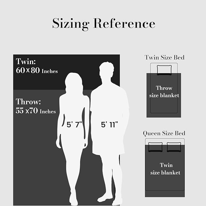 Amélie Home Faux Fur Throw Blanket for Couch, Cozy Fuzzy Fluffy Fur Luxurious Soft Striped Plush Gift Blankets for Family Sofa Chair Bedroom, 55"x70", Black