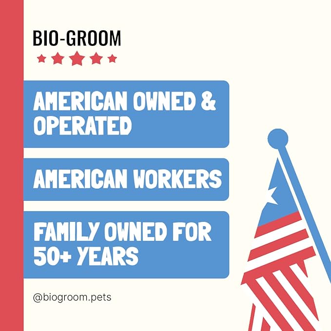 Bio-Groom Oatmeal Dog Shampoo - for Allergies and Itching, Cruelty-Free, Dog Bathing Supplies, Puppy Shampoo for Sensitive Skin, Made in USA, Anti-Itch Dog Products - 32 fl oz 1-Pack