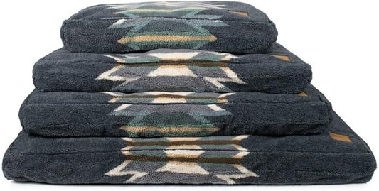 Pendleton Berber Napper Dog Bed - Wyeth Trail Oxford, S