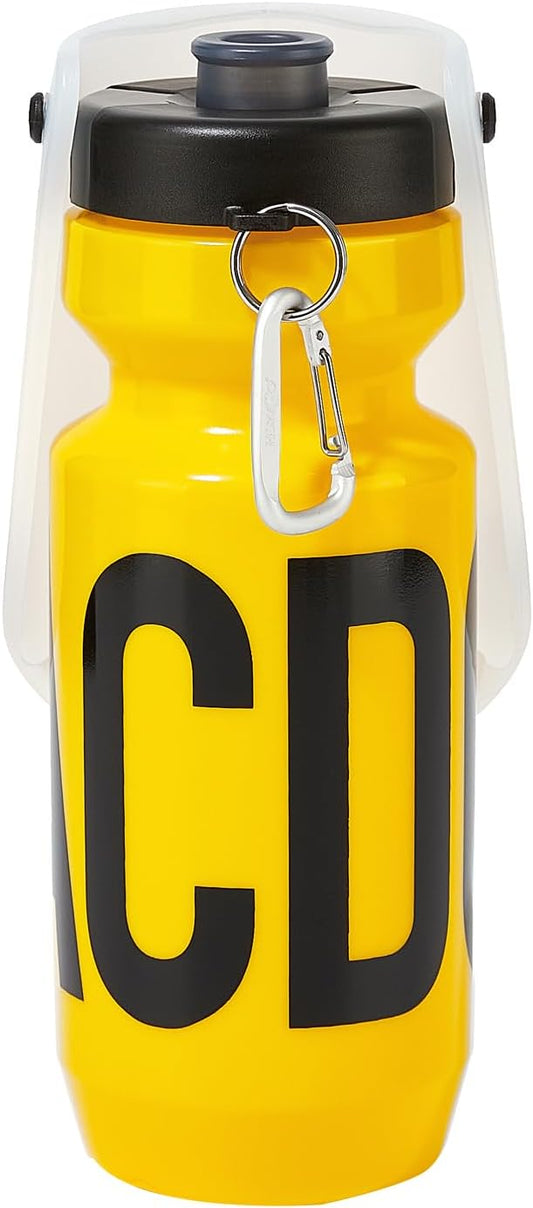Howgo Dog Water Bottle Portable Travel Water Bottle Dispenser for Dogs, Super Light-Weight, Leak-Proof Bottles for Pets Outdoor Walking, Hiking, Travel,Food Grade Silicone,BPA Free (Yellow, 21oz)