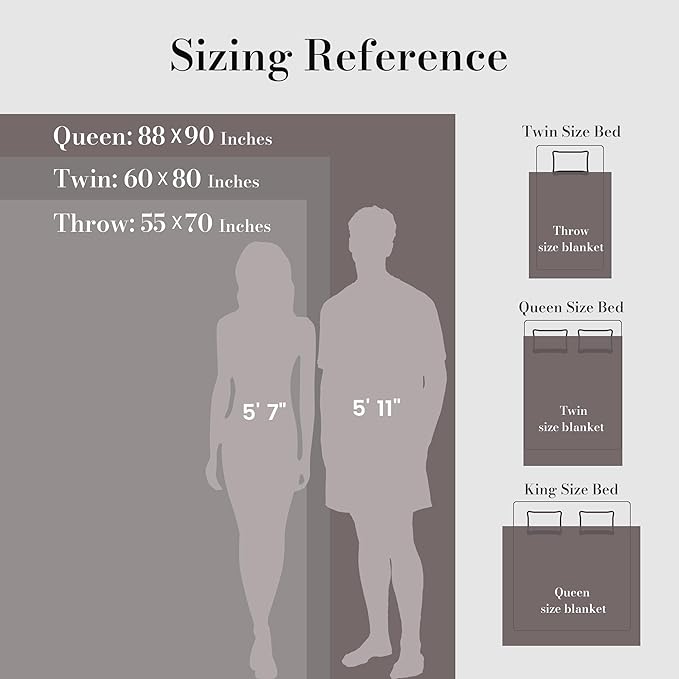 Amélie Home Luxury Striped Faux Fur Throw Blanket for Couch, Soft Cozy Fuzzy Fluffy Soft Plush Blankets Sofa Chair Gift Blankets for Women, 60"x80", Charcoal Gray