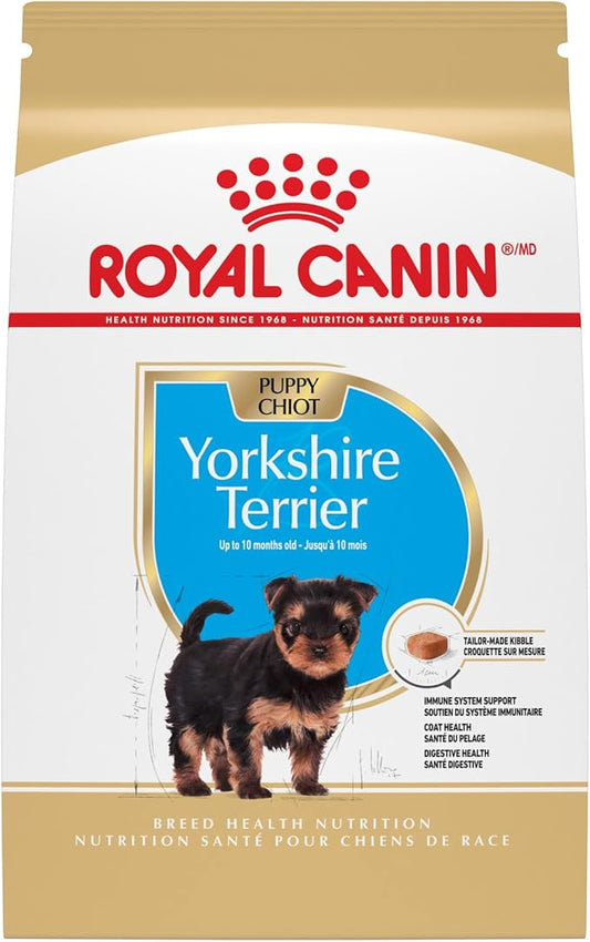 Royal Canin Breed Health Nutrition Yorkshire Terrier Puppy Dry Dog Food, 2.5 lb Bag