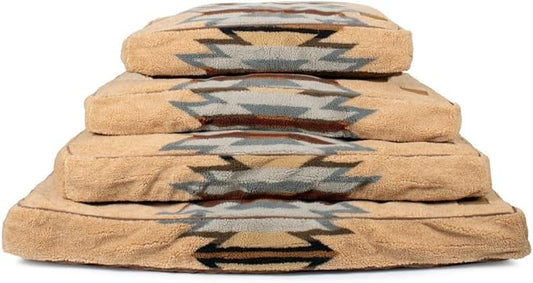 Pendleton Berber Napper Dog Bed - Wyeth Trail Wheat, M