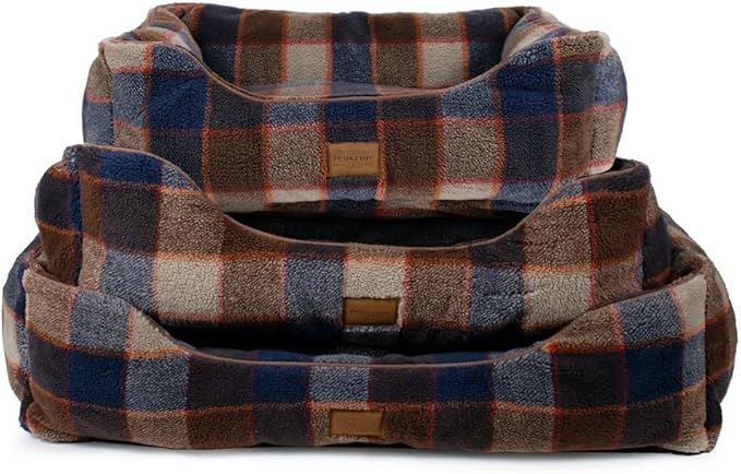 Pendleton Berber Kuddler Dog Bed - Mountain Plaid, L