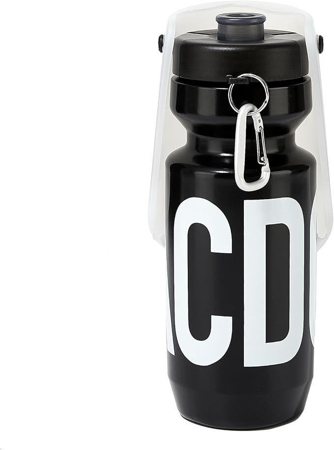Howgo Dog Water Bottle Portable Travel Water Bottle Dispenser for Dogs, Super Light-Weight, Leak-Proof Bottles for Pets Outdoor Walking, Hiking, Travel,Food Grade Silicone,BPA Free (Black, 21oz)