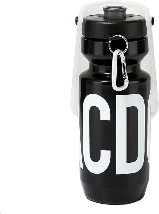 Howgo Dog Water Bottle Portable Travel Water Bottle Dispenser for Dogs, Super Light-Weight, Leak-Proof Bottles for Pets Outdoor Walking, Hiking, Travel,Food Grade Silicone,BPA Free (Black, 21oz)