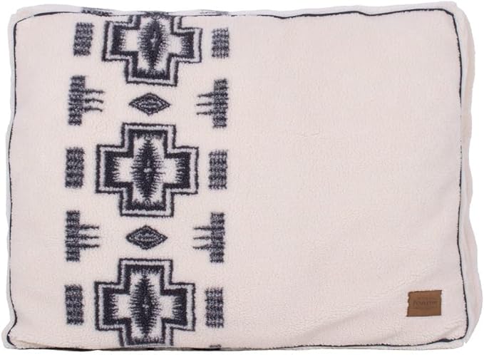 Pendleton Harding Tonal Berber Napper Dog Bed in Gray, M