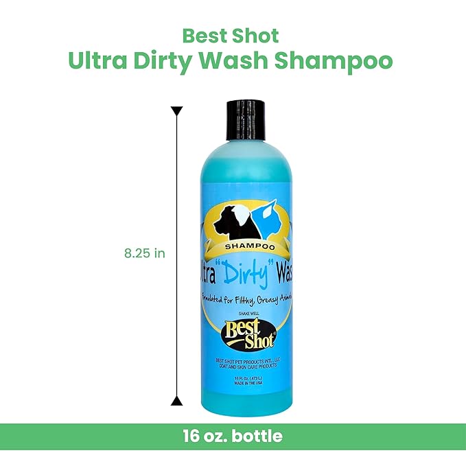 Best Shot Ultra Dirty Wash Shampoo, 16 oz
