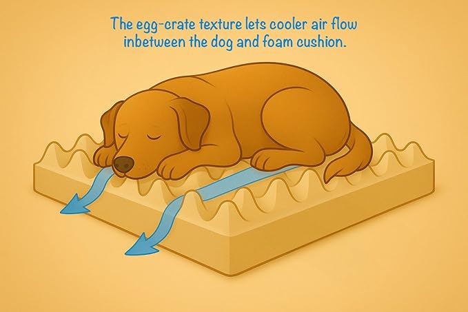 Furry's Paradise Foam Cuddler Waterproof Bolster Pet Bed with Reversible Cushion, Recycled Fibers and Non-Slip Bottom. (Brown Marble, Orthopedic Large)