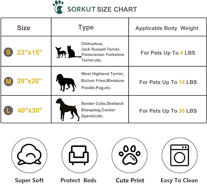 1 Pack 3 Puppy Blankets Cat Dog Blankets Super Soft Warm Sleep Mat Grey Star Cute Print Blanket Fluffy Fleece Pet Blanket Flannel Throw for Small Dogs Puppy Dogs Cats Large(40"x30")
