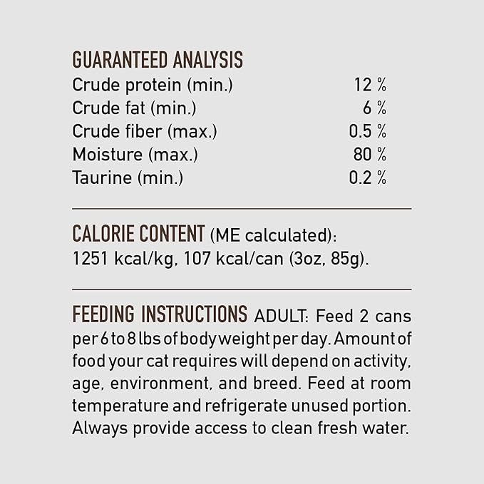 ORIJEN Premium Pate Wet Cat Food in Bone Broth Regional Red Entrée 3oz Cans (24 Count)