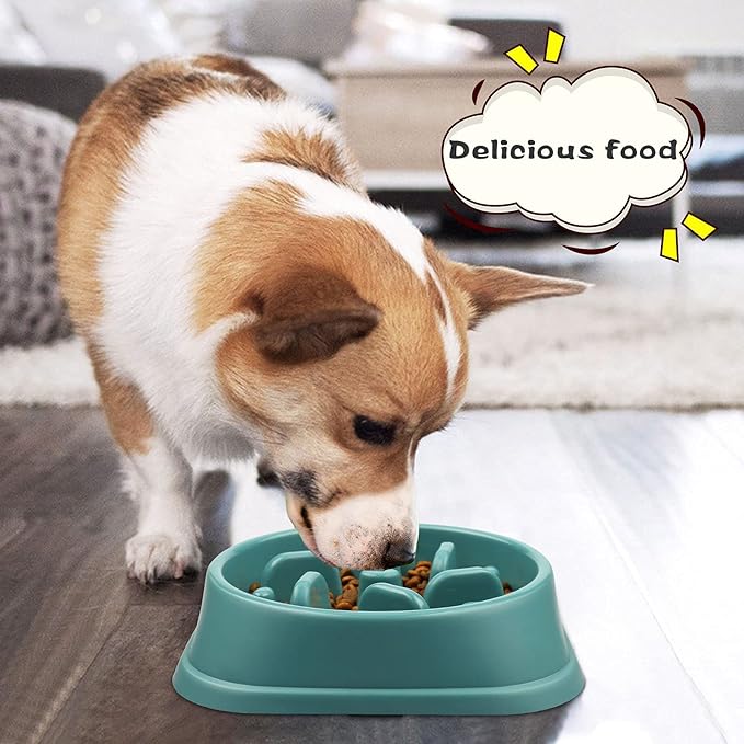 UPSKY Slow Feeder Small Dog Puzzle Bowl Feeder - Anti-Slip, Anti-Bloat, Anti-Choking