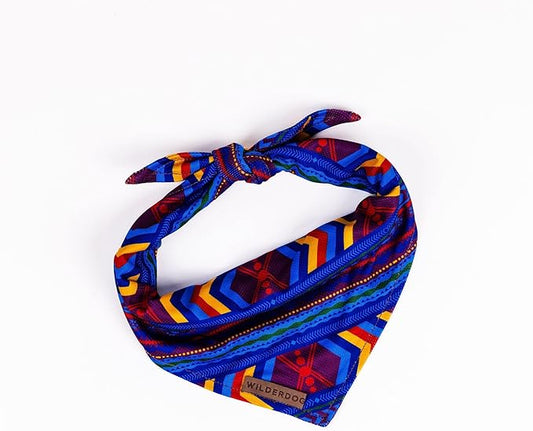 Wilderdog Dog Bandana with Lightweight Quick Drying Poly-Blend Mesh Material in Big Sky