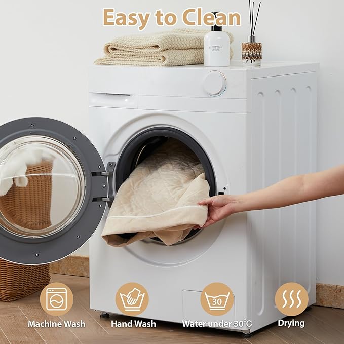 WNPETHOME Orthopedic XL Dog Beds Large Sized Dog, Waterproof Extra Large Dogs Bed with Removable Washable Cover, Multi-Needle Quilting Dogs Crate Bed