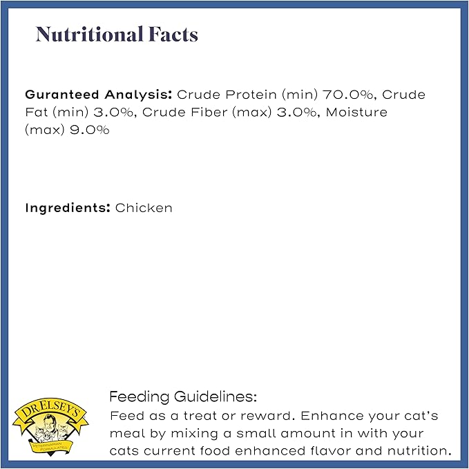 Dr. Elsey's® Freeze-Dried Chicken Cat Treats 0.5 oz.