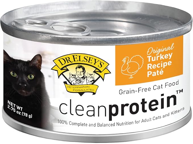 Dr. Elsey's cleanprotein Original Turkey Recipe Wet Cat Food 2.75 oz