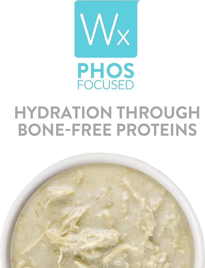 Weruva Wx Phos Focused Gravy and Pate Formulas 5.5oz Can Variety Pack, Pack of 12