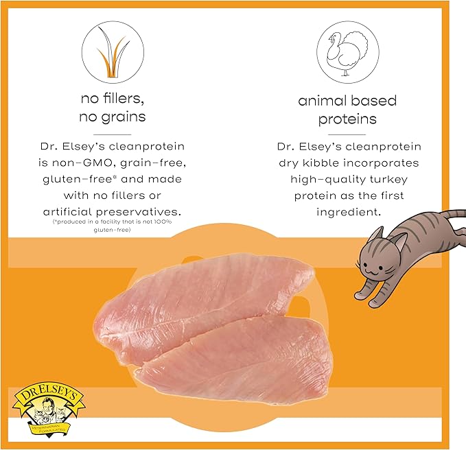 Dr. Elsey's cleanprotein Original Turkey Recipe Wet Cat Food 2.75 oz