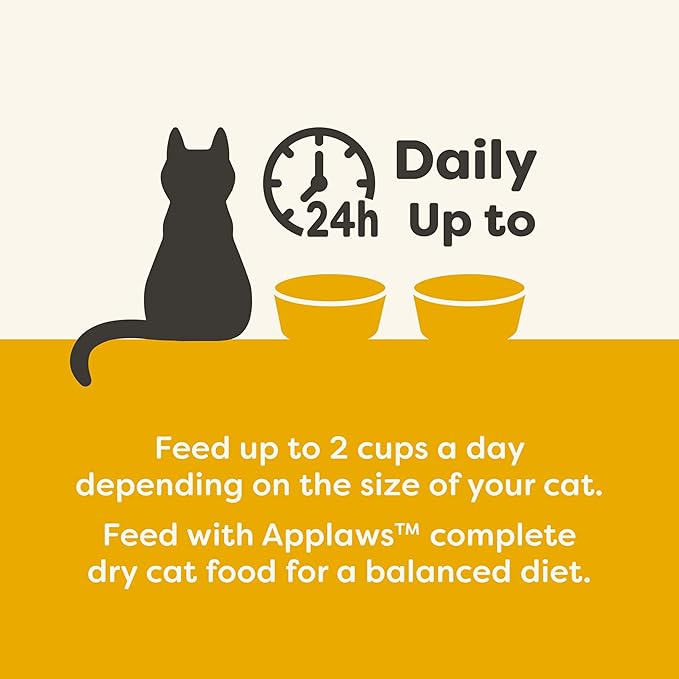 Applaws Natural Wet Cat Food, 8 Count, Limited Ingredient Cat Food Pots, Chicken Variety Count in Broth, 2.12oz Pots