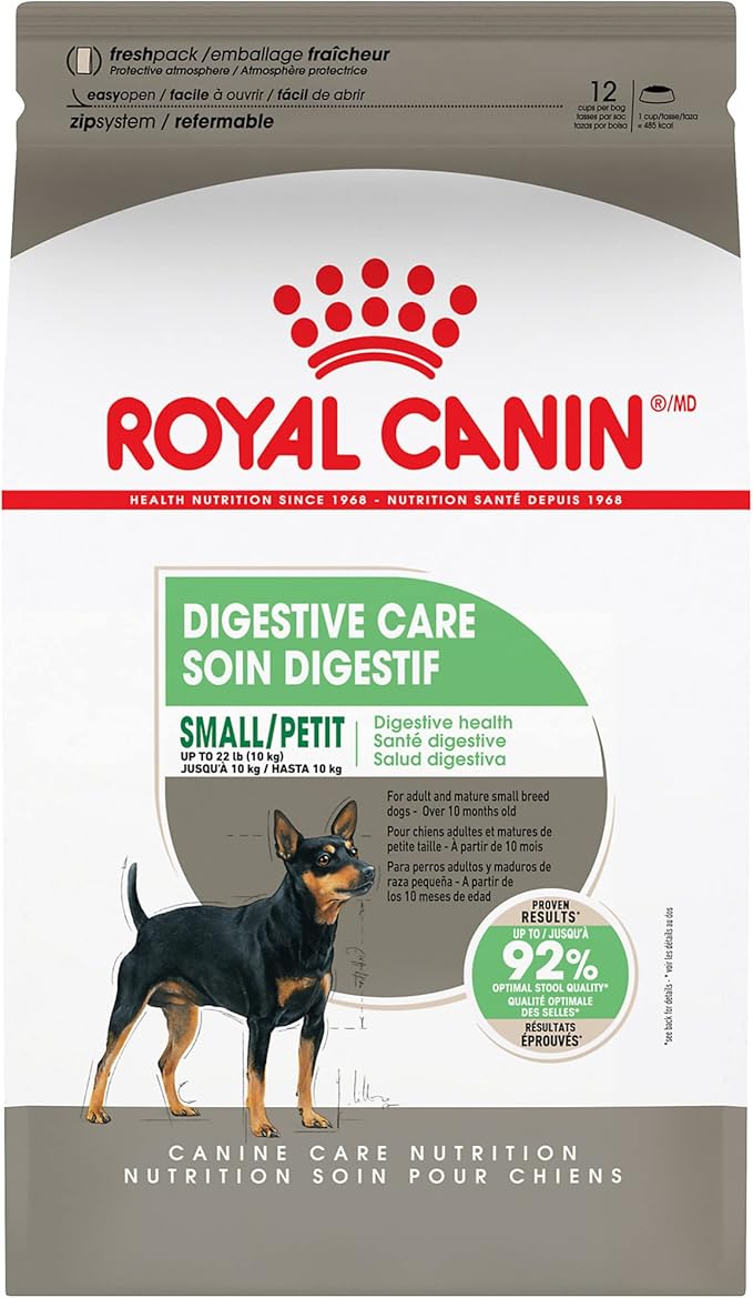 Royal Canin Small Digestive Care Dry Dog Food, 17 lb bag