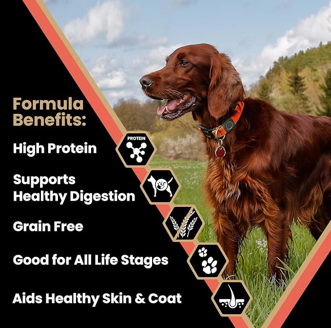 VICTOR Super Premium Dog Food – Grain Free Yukon River Canine – Supports Immune & Digestive Health for Dogs of All Life Stages – High Protein Dry Dog Food for All Normally Active Dogs, 30 lb