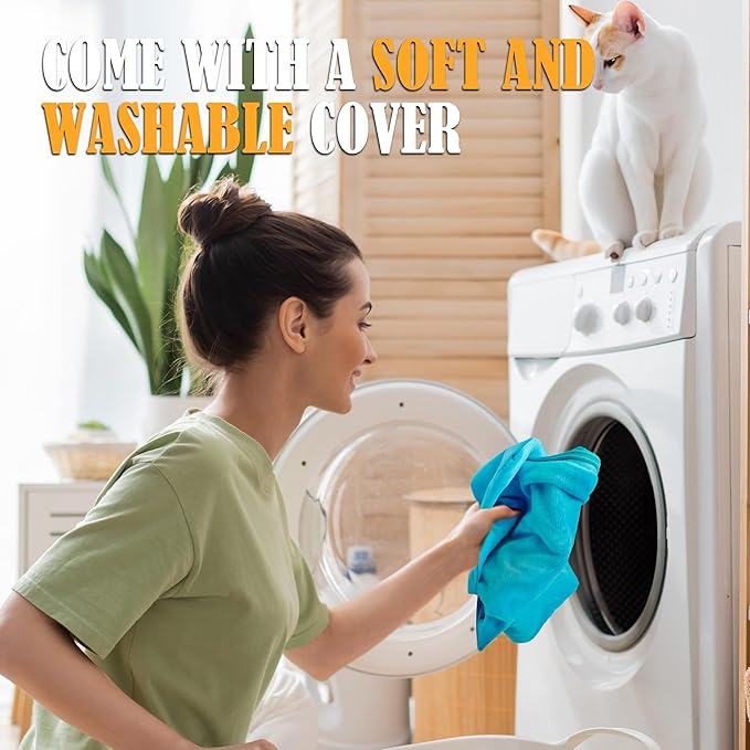 PETNF Outdoor Pet Heating Pad for Cats Dogs, Waterproof Cat Warming Pad Outdoor Outside, Safe Electric Heating Pad for Feral Cat House Heated Dog Bed Mat, 20"X16"