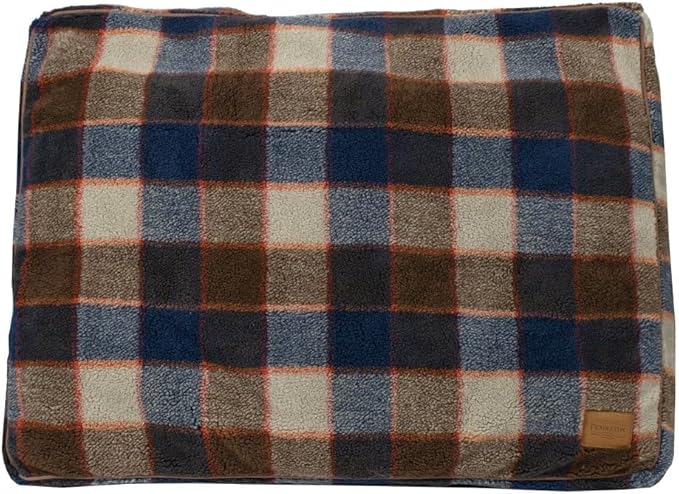 Pendleton Harding Tonal Berber Napper Dog Bed in Gray, L