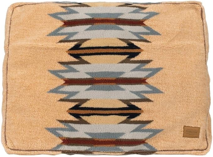 Pendleton Harding Tonal Berber Napper Dog Bed in Gray, L
