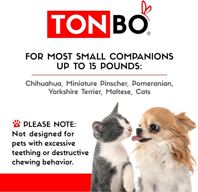 TONBO Soft Plush Small Cute and Cozy Nature Dog Cat Bed, Washer and Dryer Friendly (French Fries)