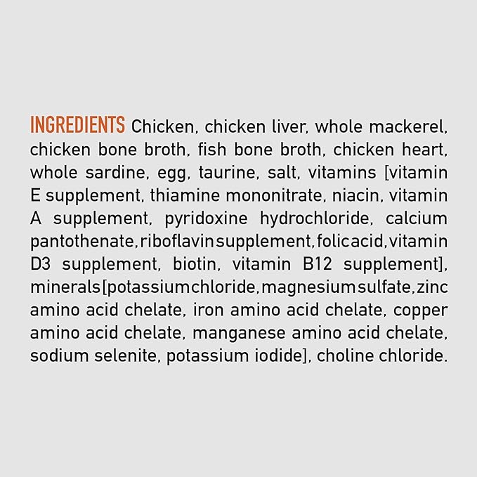 ORIJEN Premium Pate Wet Cat Food in Bone Broth Original Entrée 3oz Cans (24 Count)