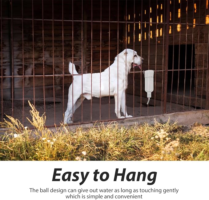 Animal Cage Cat Tree Hamster Dispenser Water Bottle Dog Kennel Water Bowl Bunny Cages Automatic Water Bottle Food Feeder Parrot Water Feeder Puppy Rabbit Food Travel Pet Tableware