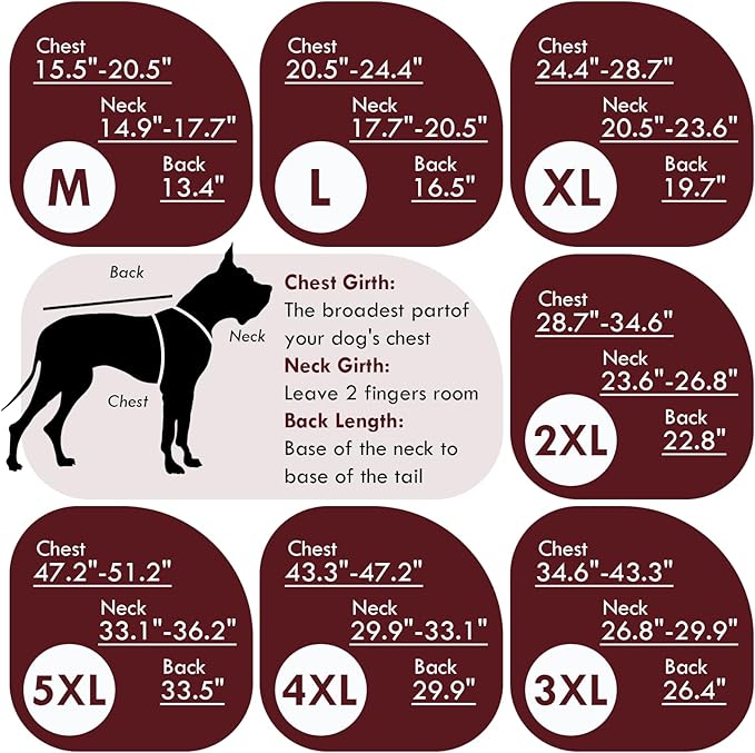 Large Dog Jacket Waterproof Warm Dog Winter Coats with Harness Hole Turtleneck Reflective Snowsuit Adjustable Fleece Coat for Dogs French Bulldog, Green L