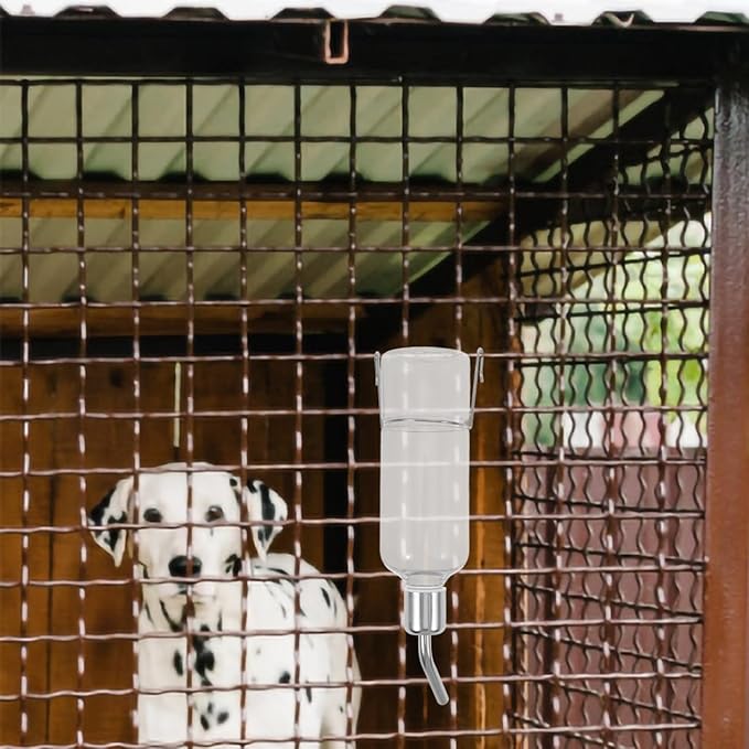 Animal Cage Cat Tree Hamster Dispenser Water Bottle Dog Kennel Water Bowl Bunny Cages Automatic Water Bottle Food Feeder Parrot Water Feeder Puppy Rabbit Food Travel Pet Tableware