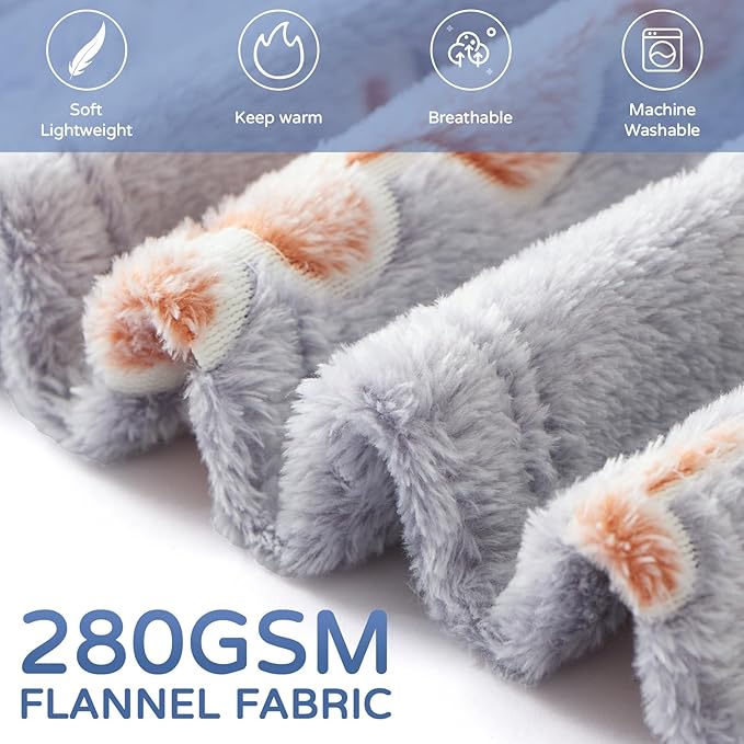 Glow in The Dark Airplanes Blanket, Gifts for Boys Girls,Soft Blanket 3 4 5 6 7 8 9 10 Year Old Kids Gifts,Gift Toys for Kids Teen Son Adult Presents,for Birthday Christmas Easter Gifts, 50"x60"