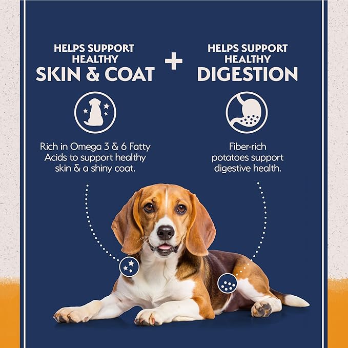 Natural Balance Limited Ingredient Adult Grain-Free Dry Dog Food, Reserve Duck & Potato Recipe, 4 Pound (Pack of 1)