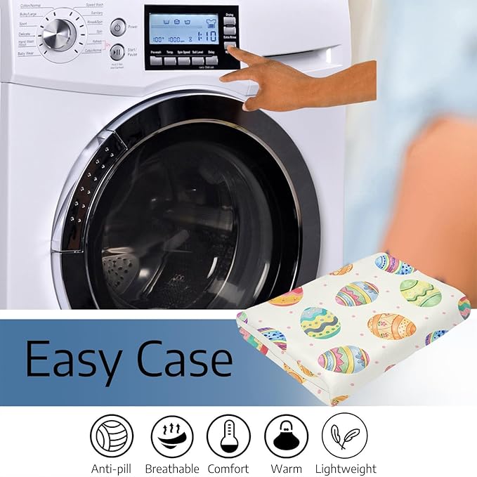 Happy Easter Day Eggs Throw Blanket, Soft Anti-Pilling Flannel Blankets,Cute Easter Gift for Children, Easter Eggs Decor Indoor, Lightweight Throw Blanket for Couch Sofa Bed 30x40 Inches