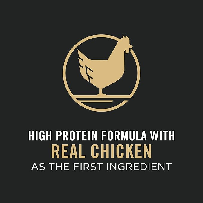 Purina Pro Plan Small Breed Dry Dog Food Chicken and Rice Formula With Guaranteed Live Probiotics - 18 lb. Bag