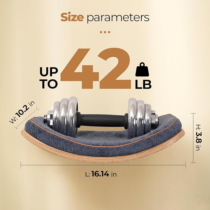 Cat Wall Shelves,Cat Wall Steps and Perch,Stairs,Ladders,Nest,Bed,Modern Wooden Floating Climbing Furniture for Hopping and Sleeping,with Scratching Cushion (Perch)