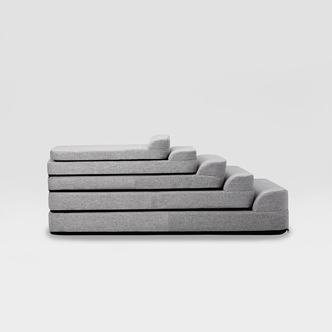 Diggs Bolstr Orthopedic Dog Bed with Headrest - Dog Crate Bed for Evolv Crate & Other Standard Pet Kennels - Durable & Comfortable - (Large)