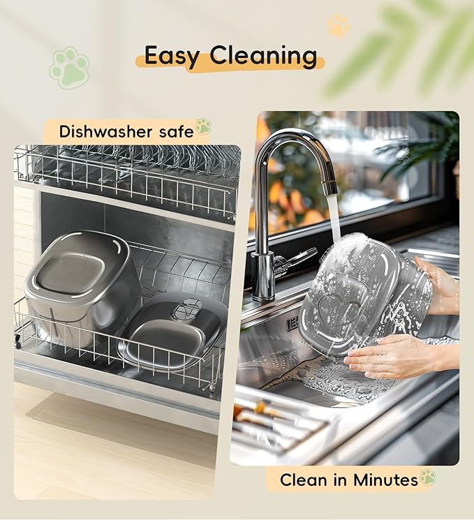 Cat Water Fountain Stainless Steel, 138fl.oz / 4.1L Wireless Cat Fountain, Pet Water Fountain Cordless for Cats & Dogs Indoor