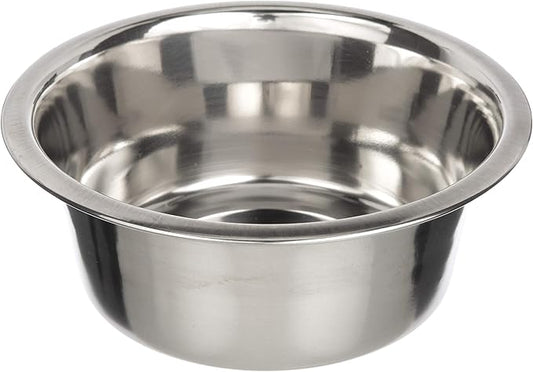 Neater Pet Brands 3.5 Cup (28 oz.) Stainless Steel Dog Bowls, 1 Single Neater Feeder Replacement Bowl (Medium Deluxe Model), Dog Food Bowl or Water Bowls, Dishwasher Safe Metal Dish for Medium Dogs