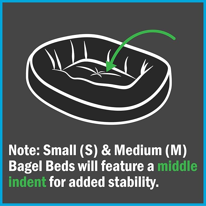 Majestic Pet 32 Inch Suede Shredded Memory Foam Mix Calming Medium Dog Bed Washable 32x23x7 (Inch) - Cozy Soft Round Donut Dog Bed with Spine for Head Support - Pet Bed Chocolate