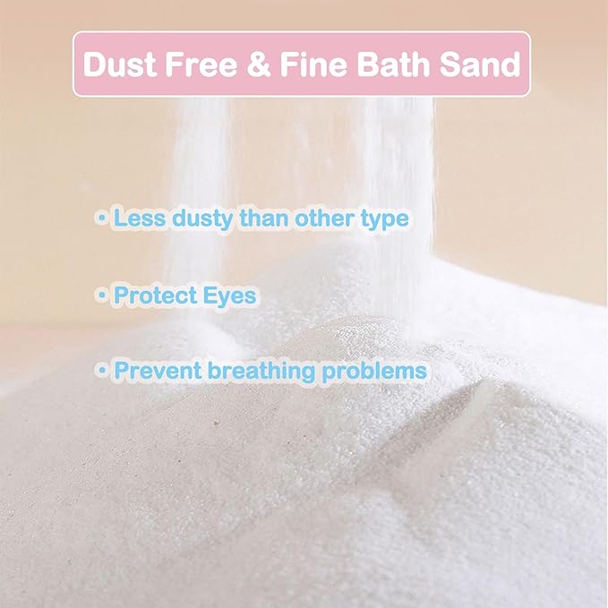 Meow&Woof Hamster Bath Sand, 2.2 lbs Canned Dust Free Desert Sand for Chinchillas Buuny, Gerbil, Syrian Mice, Guinea Pig, Small Animals Bedding Cage Accessories