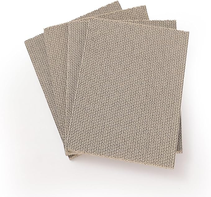HIDE & SCRATCH Cat Scratcher Pad Pack; Cat Scratch Pad Refills for Hide & Scratch Scratcher Box (4 Count)